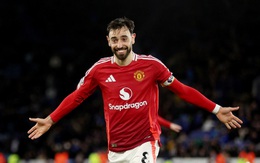 Tin tức thể thao sáng 17-3: Bruno Fernandes tỏa sáng giúp Man United thắng dễ