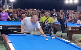 Huyền thoại bida lỗ Reyes phô diễn kỹ thuật thượng thừa