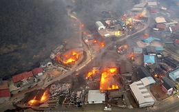 Cháy rừng dữ dội ở Hàn Quốc làm 18 người chết, ngôi đền cổ nghìn năm bị thiêu rụi