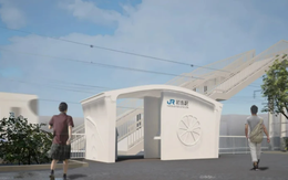 Nhật Bản xây nhà ga in 3D đầu tiên thế giới, chỉ mất 2 tiếng rưỡi