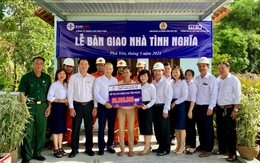 PC Phú Yên hoàn thành thủ tục hỗ trợ xây dựng 5 căn nhà tình nghĩa