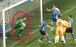 Tuyển Moldova thua bàn ngớ ngẩn vì thủ môn ‘quên’ vị trí