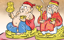 Mùa hè đến, ông Tài lại ghen tị với ông Địa... cởi trần