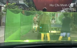 Hai người đàn ông chặn đường đánh bóng bàn ở Gò Vấp bị xử phạt 225.000 đồng