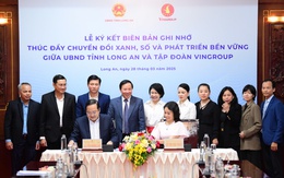 Long An hợp tác Vingroup phát triển dự án tín chỉ carbon, xe buýt điện trên địa bàn tỉnh