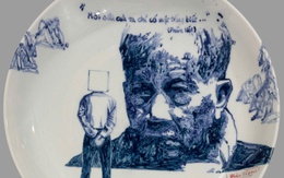 Gốm Thiệp, những bức vẽ từ lòng thấu hiểu Nguyễn Huy Thiệp