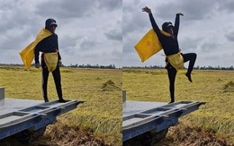 'Siêu nhân bao tải' phiên bản đồng ruộng