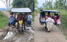 Chiếc xe máy chở người như ô tô khách