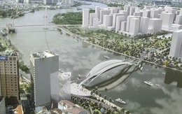 TP.HCM khởi công cầu đi bộ 1.000 tỉ nối bến Bạch Đằng và Thủ Thiêm