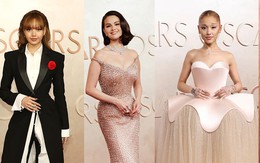 Thảm đỏ Oscar 2025: Lisa BlackPink mặc kín bưng, Selena Gomez khoe eo thon