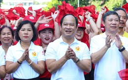 Hơn 1.000 người đồng diễn thể dục thể thao ngay tại trung tâm quận 1