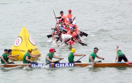Tưng bừng giải đua thuyền chào mừng Ngày Giải phóng Đà Nẵng