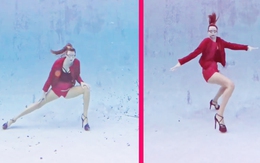 Điệu nhảy 'Thriller' của Michael Jackson được thể hiện dưới nước