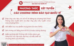 Trường Đại học Ngoại thương Cơ sở II xét học bạ tuyển sinh Đào tạo quốc tế