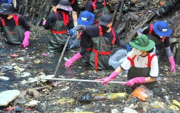 'Sau vớt rác, mong đừng ai lại xả rác xuống kênh'