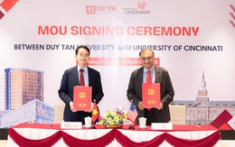 ĐH Duy Tân ký kết với ĐH Cincinnati mở ra cơ hội lấy bằng thạc sĩ của Mỹ