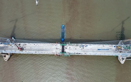 Hợp long cầu Rạch Miễu 2 sớm hơn 4 tháng so với kế hoạch