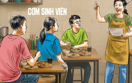 Sinh viên choáng ngợp với 'giá cơm sinh viên'
