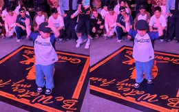 Bé trai nhảy popping siêu ngầu