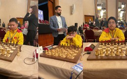 3 kỳ thủ Việt Nam thống trị huy chương vàng, bạc, đồng tại giải cờ vua trẻ thế giới