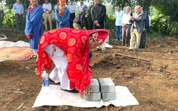 Động thổ xây đền thờ chúa Nguyễn Hoàng ở nơi từng có miếu thờ chúa 400 năm trước