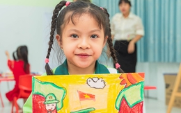 300 trẻ mầm non tranh tài chung kết 'vẽ sáng tạo'