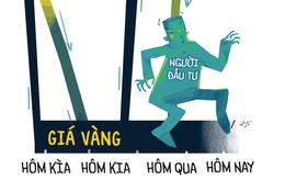 Nhà đầu tư 'say xe' với giá vàng tiệm cận 120 triệu đồng/lượng