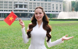 Các hoa hậu đua trend mặc áo dài khoe ảnh check-in dinh Độc Lập