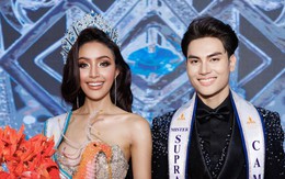 Chhum Chandara - hoa hậu và Lee SeangHuy - nam vương của Campuchia