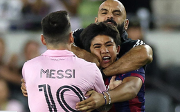 Vệ sĩ bảo vệ Messi bị cấm vào đường biên trong các trận đấu của Inter Miami