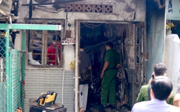 Hiện trường vụ cháy nhà 3 người chết ở Xóm Củi, quận 8