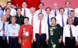 Phát biểu của Tổng Bí thư tại buổi gặp mặt cán bộ lão thành cách mạng, người có công