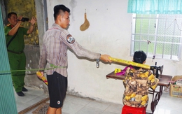 Thực nghiệm hiện trường vụ đánh bà nội chấn thương sọ não cướp vàng