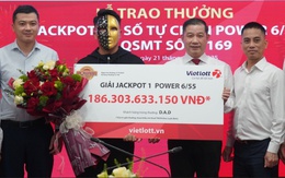 Trúng số Vietlott hơn 186 tỉ đồng, nam thanh niên ở Bình Dương không thể tin nổi