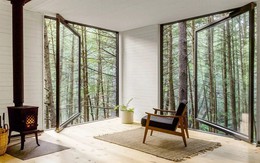 10 thiết kế nội thất nhà ở ấn tượng với cửa xoay