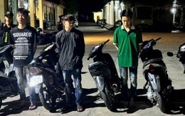 Huy động chó nghiệp vụ chặn nhóm ‘quái xế' thể hiện trên đường Đồng Hới