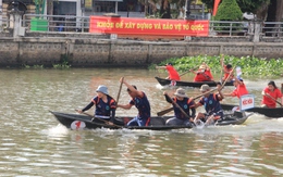 Sôi động giải đua xuồng ba lá mừng Ngày Giải phóng Long An