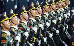 Quân đội Trung Quốc, Lào, Campuchia tham gia diễu binh trên đường Lê Duẩn