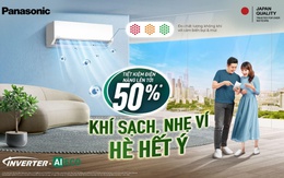Điều hòa Panasonic XU 2025: Thông báo chất lượng không khí, tiết kiệm đến 50% tiền điện
