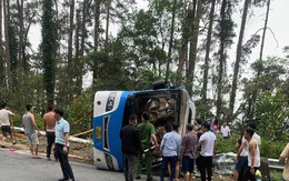 Lật xe khách ở Tam Đảo 3 người chết: Xe mất phanh, còn hạn đăng kiểm