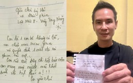 Lý Hải khoe thư của khán giả nhí sau khi xem Lật mặt 8