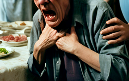 Cụ ông ngừng tim phổi vì hóc thịt bò khi ăn cỗ