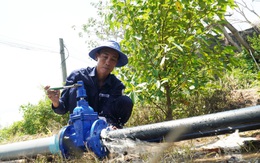 Nước sạch đã về với hàng trăm hộ dân xã nông thôn mới ở Cà Mau