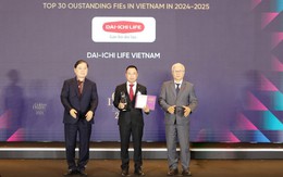 Dai-ichi Life Việt Nam nhận giải thưởng Rồng Vàng 2025