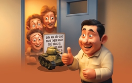 Nộp đơn nghỉ phép kiểu này sao sếp nỡ từ chối?