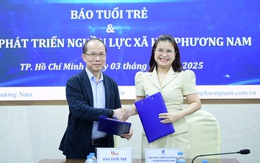 Báo Tuổi Trẻ và Viện Phát triển nguồn lực xã hội Phương Nam hợp tác nghiên cứu, đào tạo