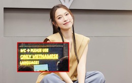 Xôn xao MC Khánh Vy bị nhắc dùng tiếng Việt trong fanmeeting của Jisoo