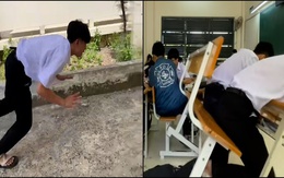 Cười sảng với nam sinh ngủ mơ thi chạy
