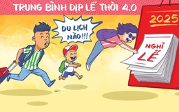 Trung bình dịp nghỉ lễ thời nay: Đi phượt hay đi ngủ?