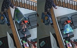 Pha ném mền chuẩn không cần chỉnh của vợ khiến người xem trầm trồ